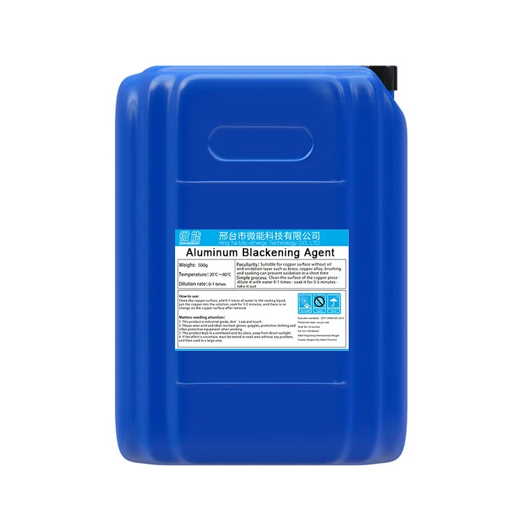Highly Effective Blackening Agent for Aluminum