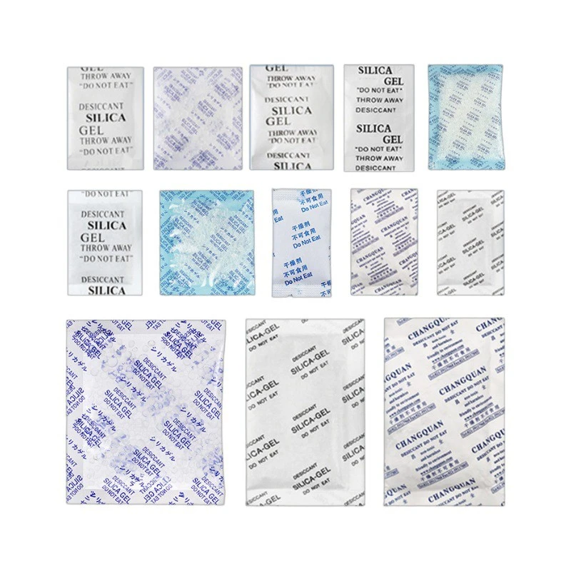 Silica Gel Desiccant 10gram 50gram Custom Logo Silica Gel Packs factory