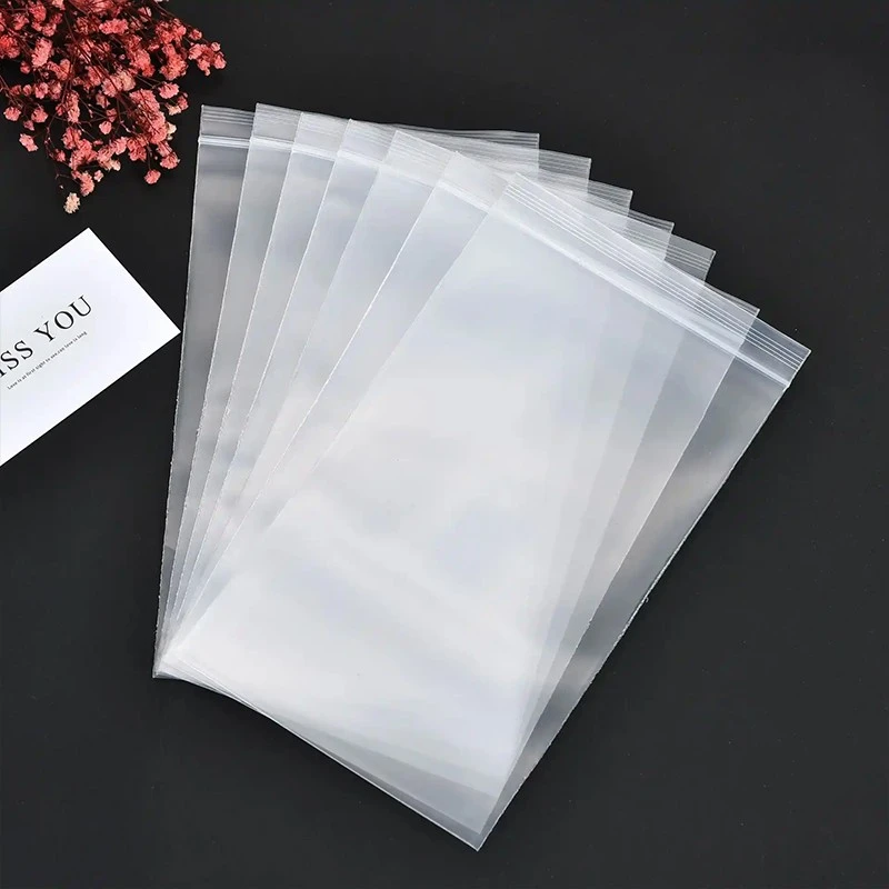 Small Zippered Transparent Plastic Ziploc Bag factory